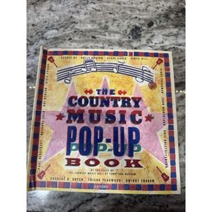 Vintage Country Music Pop-up Hardcover Book Country Music Hall Of Fame & Museum